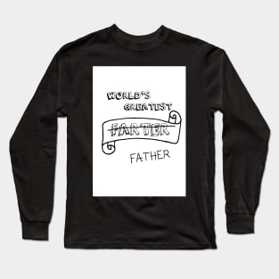 Father's day card - greatest farter Long Sleeve T-Shirt